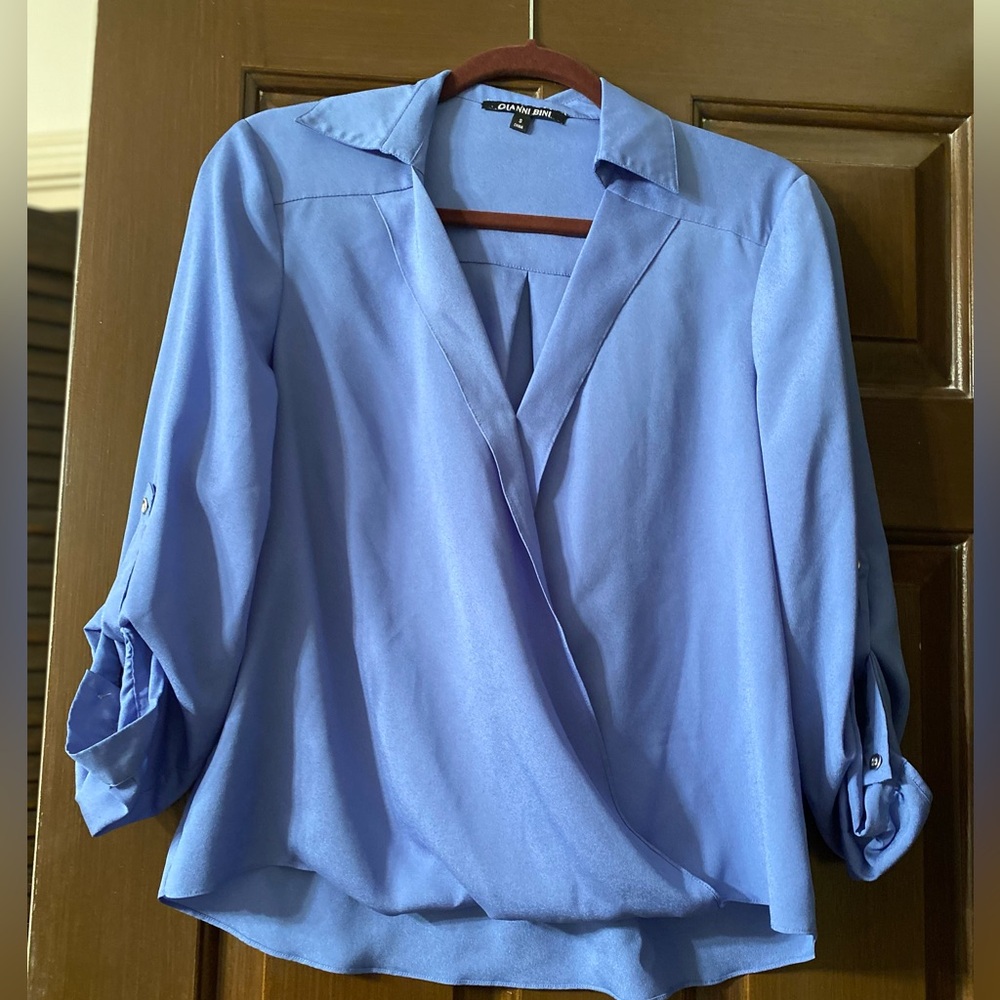 Calvin Klein Light Blue Women's Blouse